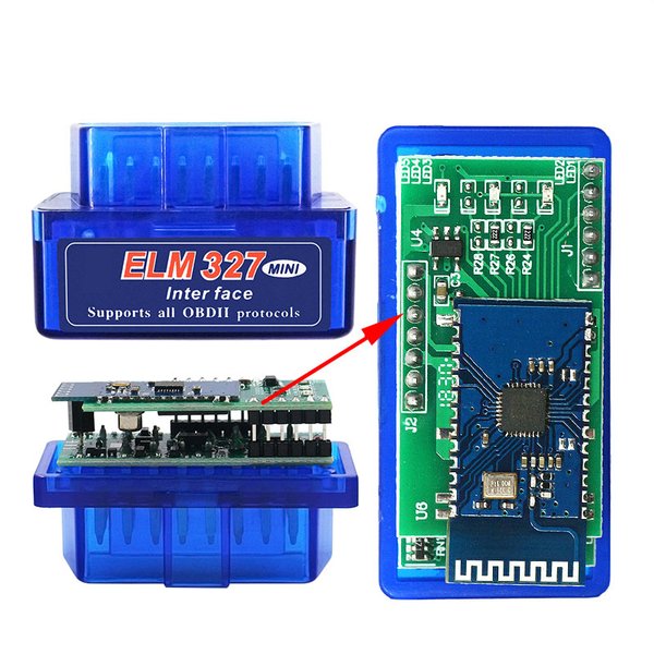 2PCB OBD2 ELM327 V 1,5 PIC18F25K80 Bluetooth Auto Motor Diagnose-Tool