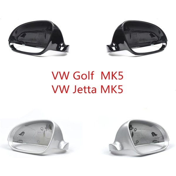 Seite Spiegel Abdeckung Für Volkswagen Golf MK5 Jetta MK5 2006-2011 Rückspiegel Gehäuse Shell Automotive Zubehör