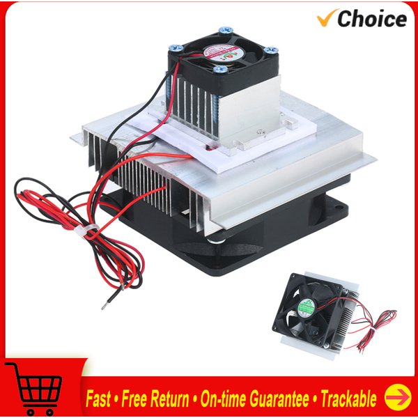 TEC Electron Semiconductor Refrigeration Cooler Cooling Plate DIY Radiator Local Cooling Small Space Cooling Device Kit