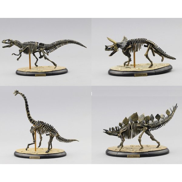 Jurassic World Brachiosaurus Skeleton Fossil PVC Assembly Dinosaur Toys Model Action Figures Best Gift Kids Toys Educational
