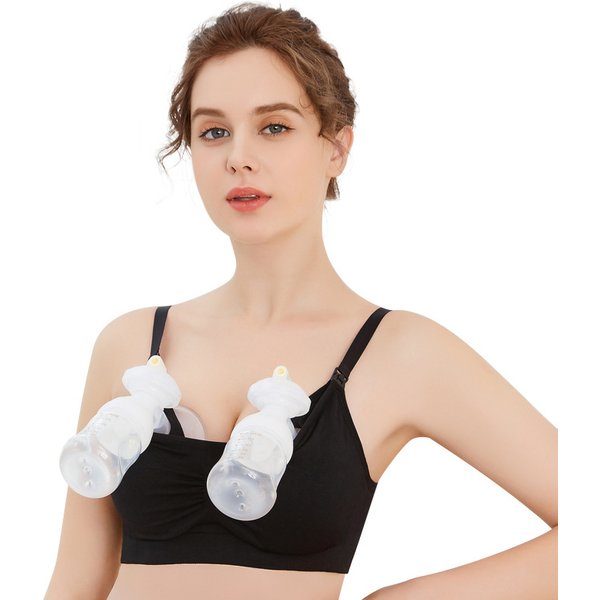 Nursing Bra Breast Pump Special Maternity Bra Hand Free Pregnancy Clothes Breastfeeding Accessories Pumping Bra Can Wear All Day