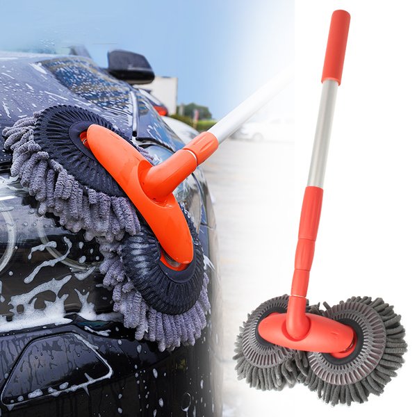 Auto Mopp Waschmaschine Schaum Waschen Chenille Pinsel Windschutzscheibe Dach Fenster Reinigung Wartung Stretching Lange Griff Auto Pflege Zubehör