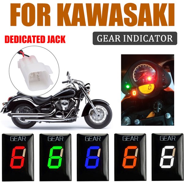 Indicateur de vitesse pour moto, affichage de vitesse, accessoires pour Kawasaki Z750 Z 750 Z1000 Versys 650 KLE 650 fellow can 900 1700 VN900 VN 900