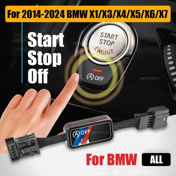 Für BMW X1 X3 X4 X5 X6 X7 2014-2024 Auto Start Stop Behinderung Canceller Auto Modifikation Zubehör Start Stop Off Kabel i-stop