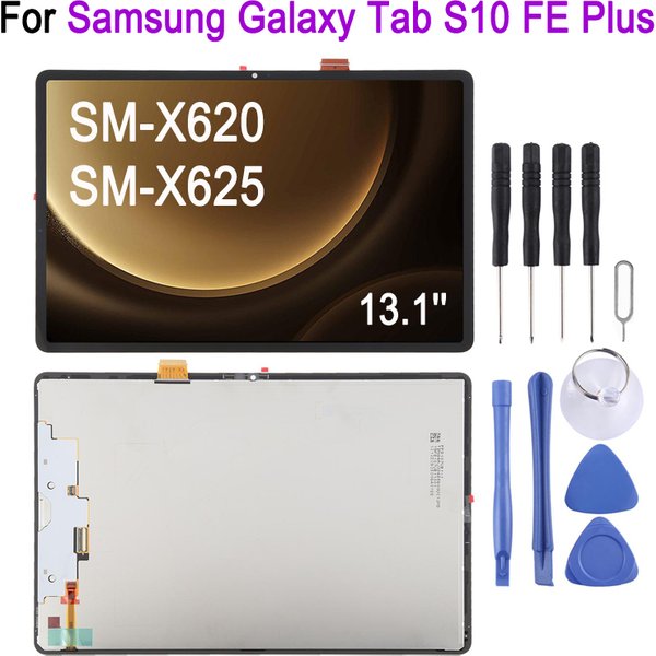 13,1'' LCD Bildschirm Für Samsung Galaxy Tab S10 FE Plus SM-X620 SM-X625, S10 FE + Tablet LCD Display Touch Screen Ersatzteil