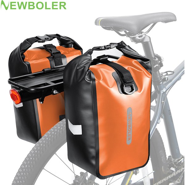 NEWBOLER 10L 20L étanche vélo fourche avant sac à dégagement rapide vélo siège arrière coffre sac vélo sac vélo accessoires