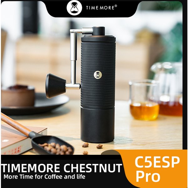 TIMEMORE Chestnut C5 ESP PRO Espresso Manuelle Handkaffeemühle Verstellbarer Stahlkern Grat SendReinigungsbürste OutdoorPortable
