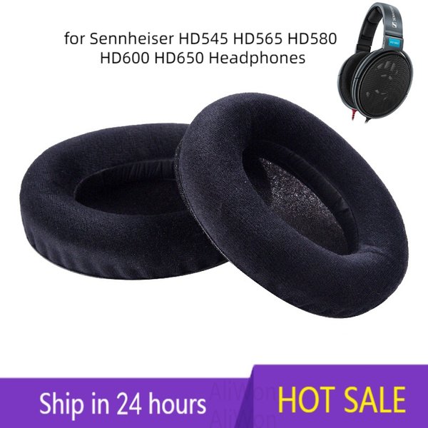 Coussinets d'oreille de remplacement, couvre-oreilles pour Sennheiser HD545 HD565 HD580 HD600 HD650, bandeau pour écouteurs, nouveau