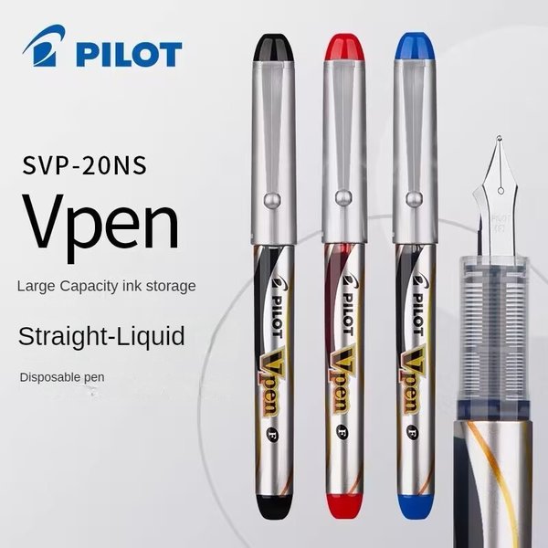 Pilot Svp-20ns Einweg-Vinquid-Vpen-Stift mit feiner Spitze, Schulbedarf, japanisches Briefpapier