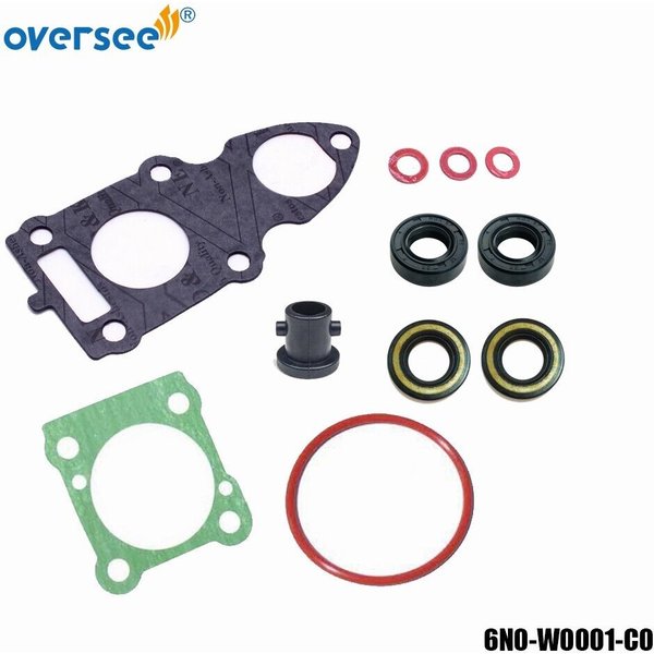 6N0-W0001-C2 LOWER UNIT SEAL KIT For YAMAHA 6HP-8HP 6G1-W0001-C1 6N0-W0001-20
