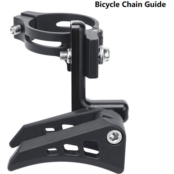 MTB Bicycle Chain Guide Drop Catcher 31.8 34.9 Clamp Mount Adjustable For Mountain Gravel Bike Single Disc 1X System