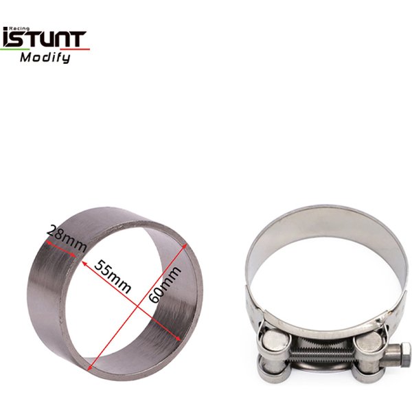 Boîte de serrage et joint d'échappement, pour Suzuki Bandit GSF600, GSF650, GSF1200, GSF1250, GSF 600, 650, 1200, 1250