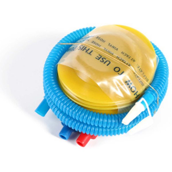 Yoga IkInflator Pompe à pied gonflable pour ballons de sport, stockage de type pédale, accessoires pour anneaux de natation, 4 po