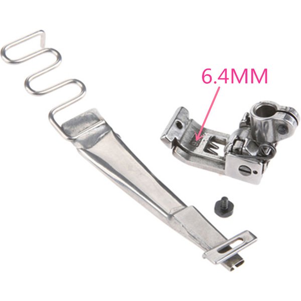 6.4mm Needle Space Tape Attachment Folder DaY443 Entrance Size For Covering Stitch Machine Juki Pegasus Siruba Yamato Zoje Jack