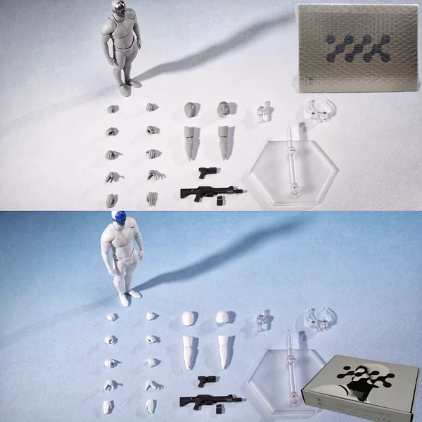 Nouvelle série Genuine Sexyice Cre, modèle Neural Terminal Bioroid Troy 020 & 021, figurine d'action à l'échelle 1/12 / corps de figurine, en stock.