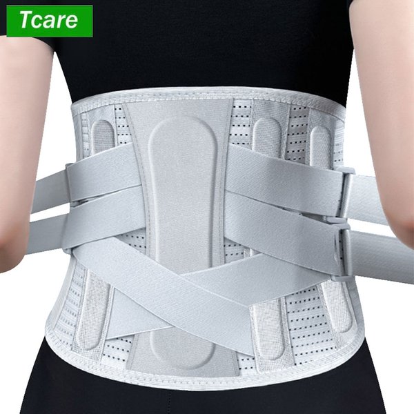 1-teilige Rückenstütze zur Linderung von Schmerzen im unteren Rückenbereich, Lordosenstützgürtel mit Lendenpolster, ergonomisches Design für Bandscheibenvorfall, Ischias