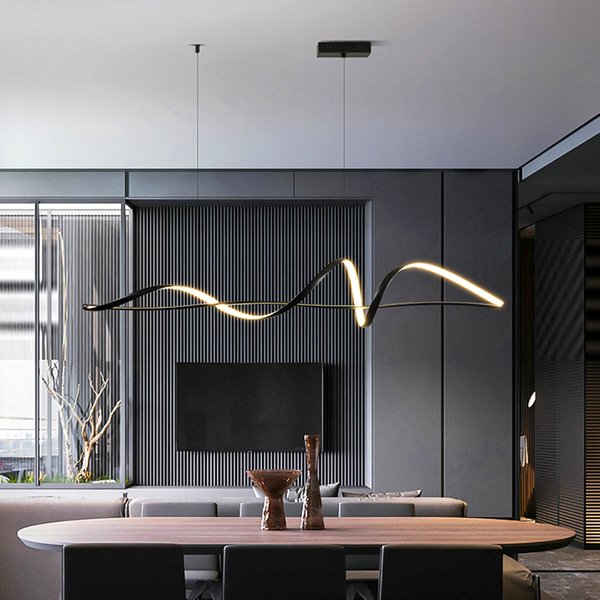 Lampes suspendues modernes pour salle à manger, luminaires suspendus pour plafond, lampes suspendues pour salon