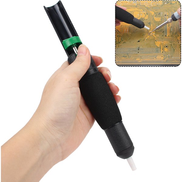 Anti-skid Handle Hand Welding Tools Powerful Desoldering Pump Vacuum Soldering Iron Desolder Gun Suction Tin Soldering Sucker