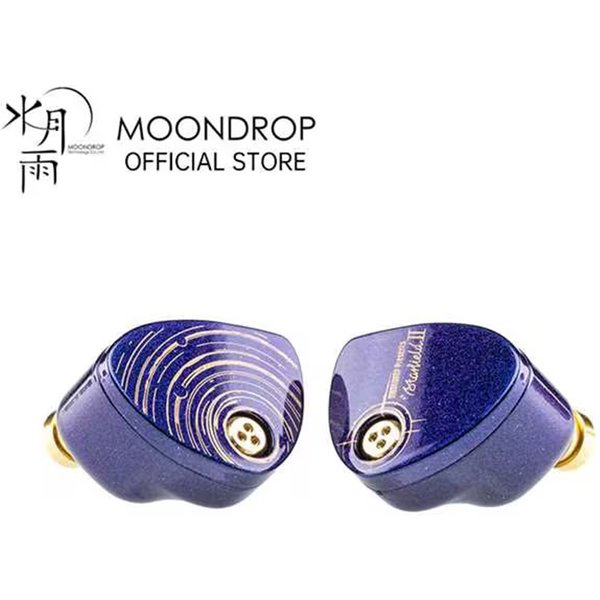 Moondrop Star field 2 Kopfhörer dynamischer Treiber mit Lithium-Magnesium-In-Ear-Kopfhörer mit 2, 5 2-poligem Kabel