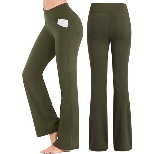 Ogilvy Mather Solid Elegant Female Lady Women's Legs Pants Palazzo Flared Wide Killer High Waist OL Ladies Career Long Trousers