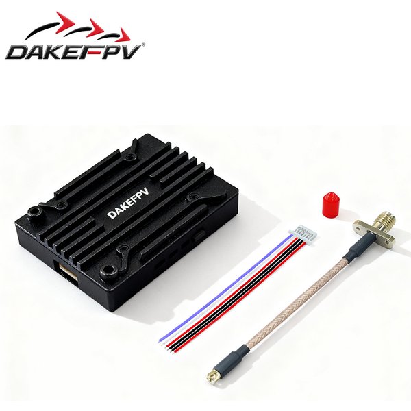 DAKEFPV VTX 4,9G-5,8G 1,6 W 2,5 W 3 W 5 W 10 W 64CH FPV Video sender Für Long Range FPV Racing Drone Rahmen RC Teil