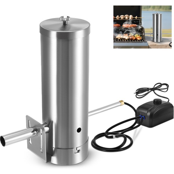 Verbesserter Kaltrauchgenerator aus Edelstahl für BBQ und Räucherofen – Premium-Zubehör für Grill und Fleischräuchern – Rauchmaschine