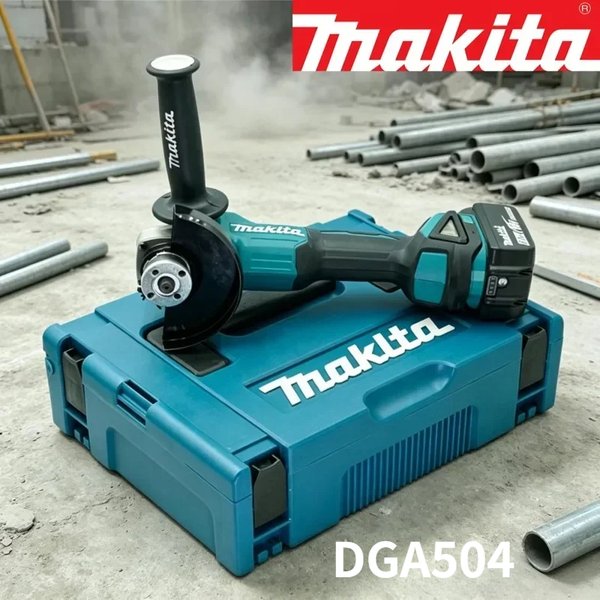 Makita DGA504 18V Battery Brushless Electric Angle Grinder 125mm Cordless Grinder Metal Wood Grinding Polishing Cutting Power