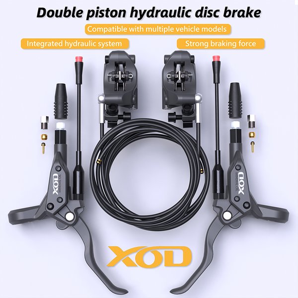 Frein à disque hydraulique pour trottinette électrique XOD H800/H880, compatible avec les trottinettes électriques KUKirin G4 G2 Master G2 Ultra G3PRO, frein à huile hydraulique