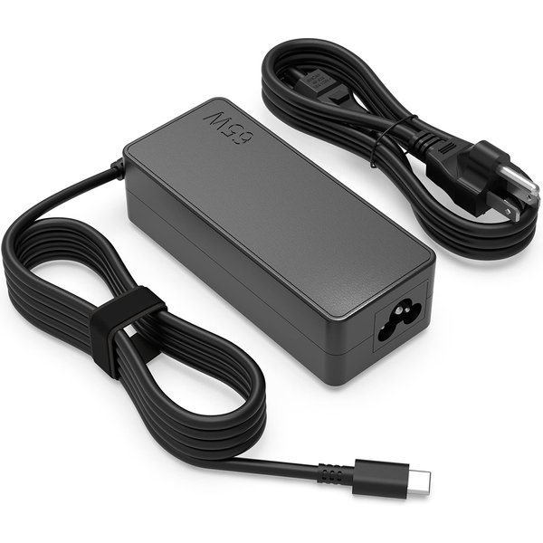 Reletech-Chargeur USB Type-C 65W pour ordinateur portable, adaptateur d'alimentation rapide pour Lenovo ThinkPad,Hp, Dnomebook, Yoga,Dell, ASUS,Acer