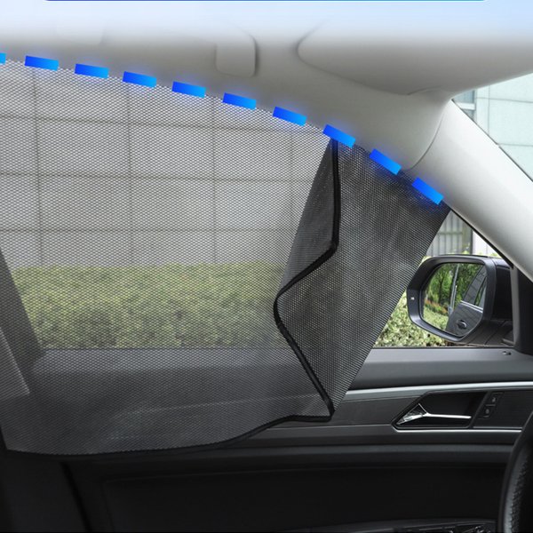 Magnetische Auto Sonnenschutz UV Schutz Auto Vorhang Auto Fenster Sonnenschutz Seite Fenster Mesh Sonnenblende Sommer Schutz Fenster Film