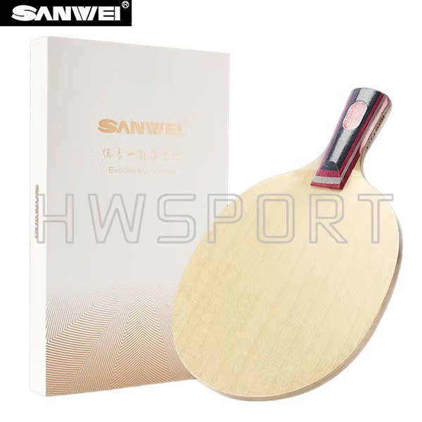SANWEI Fextra 7 lame de Tennis de Table 7 plis lame de Ping-Pong offensive en bois emballage de boîte d'origine