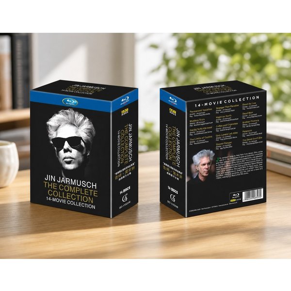 Collection de films classiques de Jim Jarmusch en Blu-ray haute définition, 14 disques, audio anglais avec sous-titres chinois, tout neuf