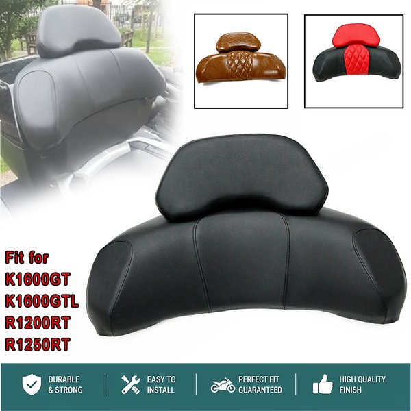 Dossier de siège arrière de moto adapté pour BMW K1600GT K1600GTL 2011 – 2023, Support de coussin Sissy R1200RT R1250RT K1600 GT