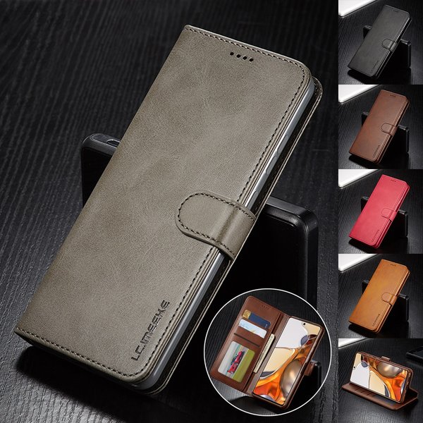 Leather Phone Case for Xiaomi 13T Poco X4 Pro 11T 11Lite F3 X3 NFC Flip Wallet Cover Redmi 10C 10 9 9A 9C 9T Note 11 10 8 9 Pro