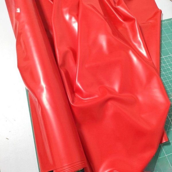 100/300cm Latex-Gummifolie Elastisches Glattes Wasserdichtes Gewebe für DIY Nähen Kleid Kostüm Ölmatten Bettbezug