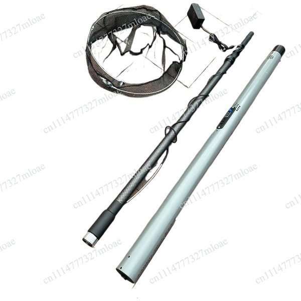 4,2 m, 9000 W, ultralekka, elektryczna, automatyczna, teleskopowa sieć do łowienia ryb z aluminium, składany narzędzie ręczne, elektryczna sieć do łowienia ryb.