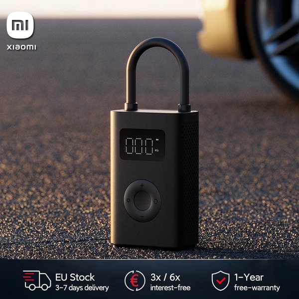 Xiaomi Mijia Przenośny Kompresor Powietrza 2/2D Cyfrowy Pompka Elektryczna do Opon z Lampą LED do Samochodów Motocykli Rowerów