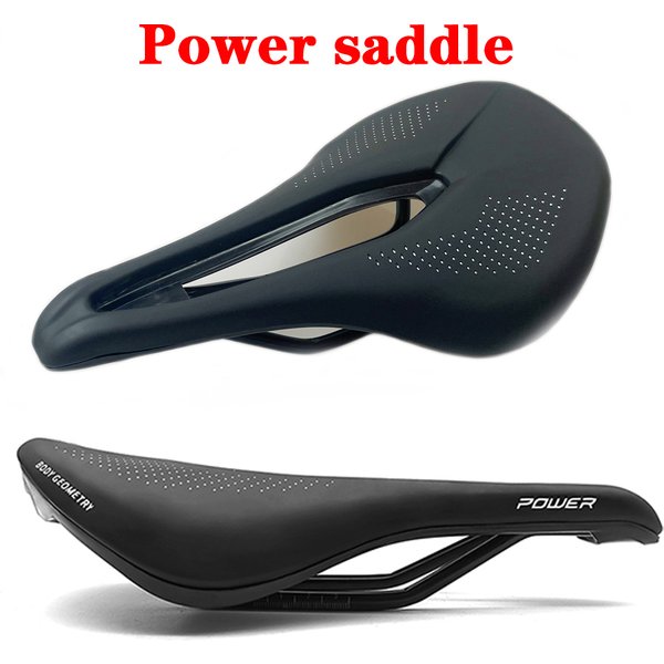 Power Comp Fahrradsattel für Herren und Damen, Komfort, Rennradsattel, MTB, Mountainbike-Sitz, 143 mm, Fahrradsitz, Zubehör