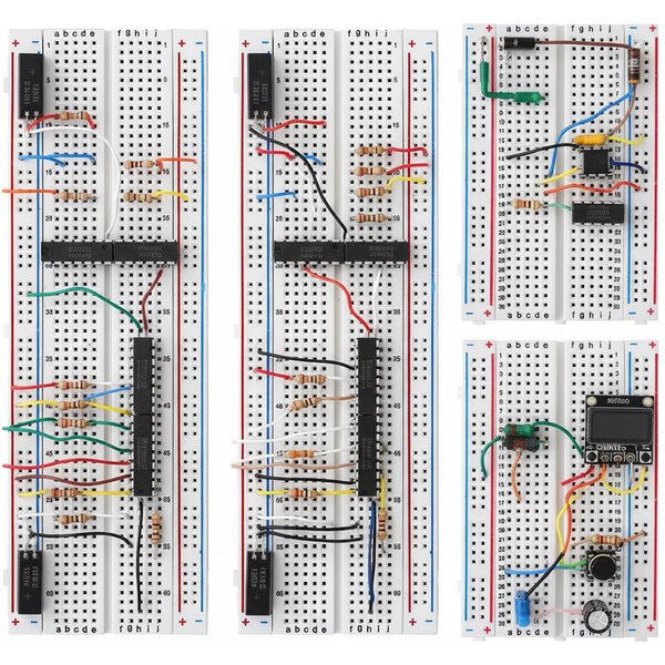 1 szt. Płytka prototypowa bez lutowania 400 punktów 830 punktów, blok rozdzielczy Proto Shield