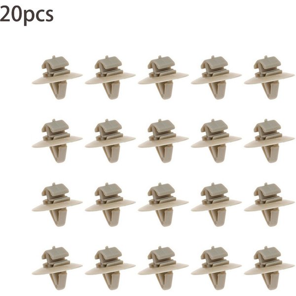 20Pcs Side Door Moulding Trim Panel Clips For Vauxhall For Vivaro For Renault For Trafic Protection Door Trim Panel Fasteners