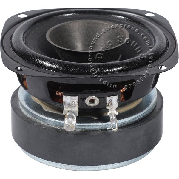 2pcs 3" Inch 78.5mm 4Ohm 4Ω 60W Full Range Audio Speaker Woofer Stereo Loudspeaker