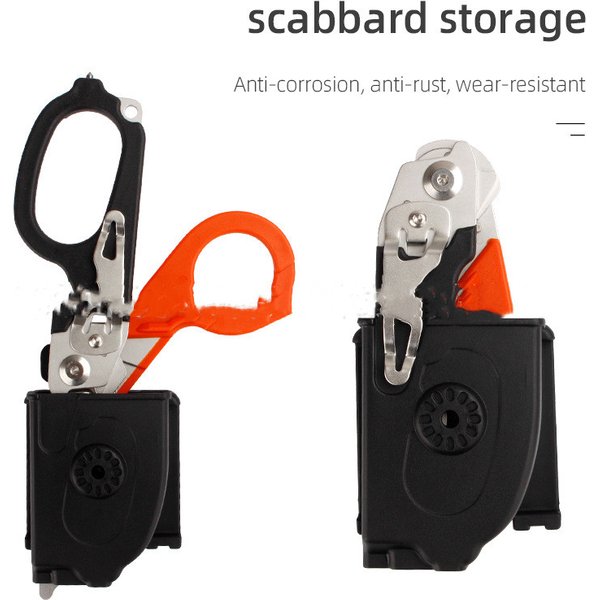 Taktische EMT Notfall Raptors Schere Erste-Hilfe-Set Expert Scher Falten Rettungs Schere Outdoor Survival EDC Werkzeug Kombination