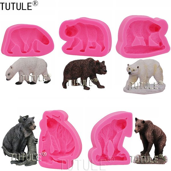 Gadgets, Dog Bear Mould, Silicone Rubber Flexible Food Safe Mold Bear Silicone Moldclay Fondant Candy Chocolate Cupcake Bear Mol
