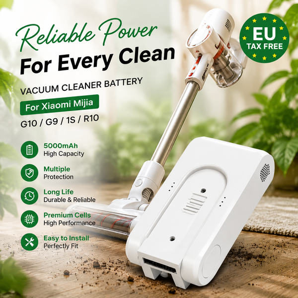 25,2 V 3500 mAh 7S1P Akku für Staubsauger, kompatibel mit Xiaomi, Mijia und Dreame G10, Akku-Code DGDXT-7S1P-001, Akku für kabellose Stabstaubsauger