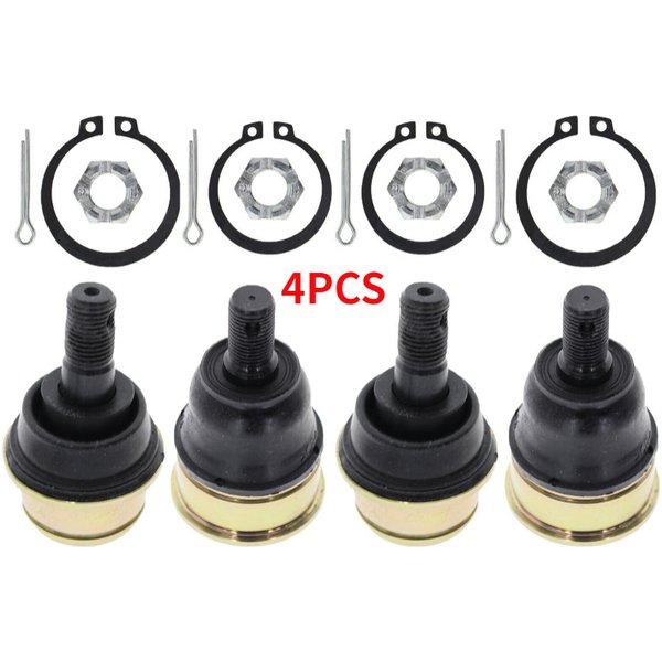 TRX250 Low Ball Joint For TRX250TM TRX250TE Recon 250 2x4 1997-2019 Upper / Lower Ball Joints TRX 250 250TM 250TE ATV 4Pcs