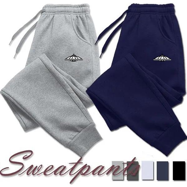 Männer lässig Raumschiff drucken Sport hose Laufen Training Joggen lange Hosen Sport Sport hose für Männer Jogger Jogging hose