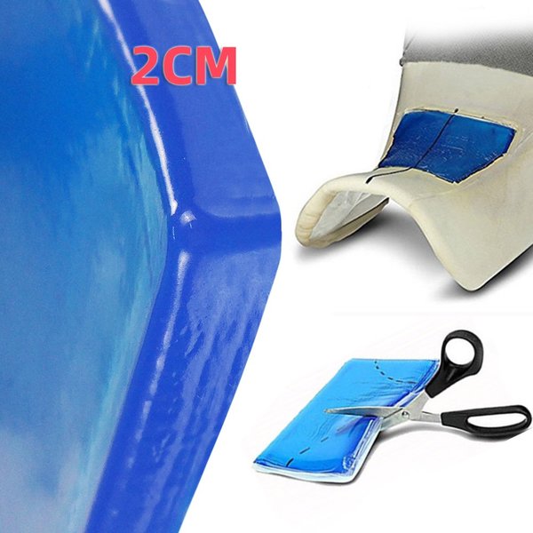 Verbesserte Motorrad-Sitzgel-Pad, Stoßdämpfungsmatte, 2 cm, verdickt, bequem, weiches Gel-Kissen, Motorrad, modifizierte Sitzpolster