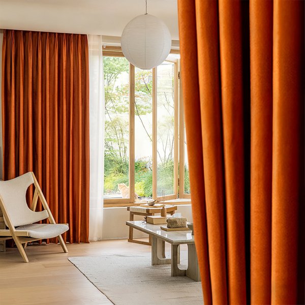 Rideaux chauds coupe-vent de couleur unie de Style Simple et moderne, poinçon d'ombrage complet haut de gamme épais réduisant le bruit pour salon et chambre à coucher