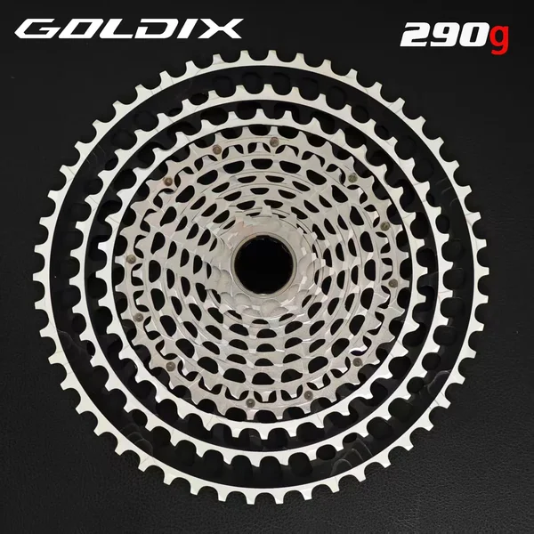GOLDIX – Cassette vtt ultralégère à 12 vitesses, HG 12S 11-51T/12S 11-46T XD 10-46T/10-51T 12V K7, pignon CNC pour SHIMANO SRAM