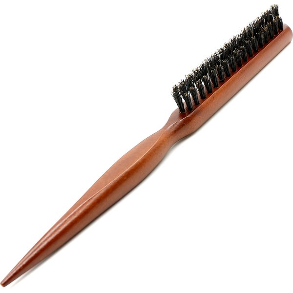 Natural Boar Bristle Hair Fluffy Comb Wood Handle Hair Brush Anti-static Barber Hair Comb Scalp Massage Hairdresser Styling Tool